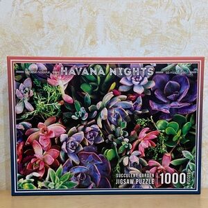 Havana Nights Succulent Garden - 1,000 Piece Puzzle